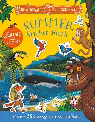 Паперова книга «The Gruffalo and Friends: Summer Sticker Book: Over 250 easy-to-use stickers!», автор Джулія Дональдсон - фото №1