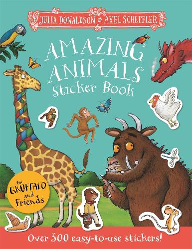 Бумажная книга «The Gruffalo and Friends: Amazing Animals Sticker Book: Over 300 easy-to-use stickers!», автор Джулия Дональдсон - фото №1