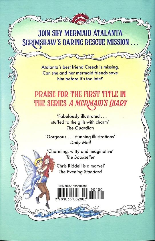 Бумажная книга «A Mermaid's Rescue», автор Крис Ридделл - фото №1