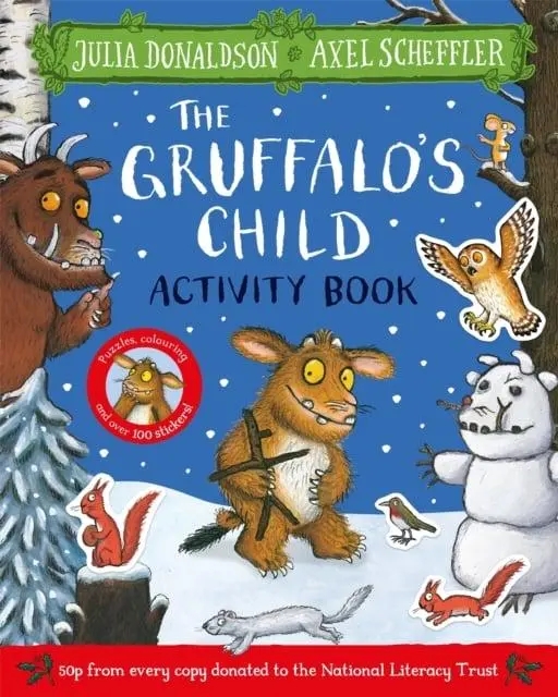 Паперова книга «The Gruffalo's Child Activity Book», автор Джулія Дональдсон - фото №1