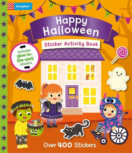 Paper book «Happy Halloween Sticker Activity Book: With over 400 stickers», author Campbell Books / Campbell Books /  - фото №1