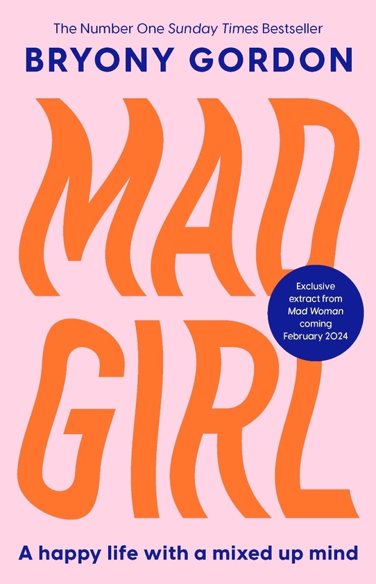 Паперова книга «Mad Girl», автор Бріоні Гордон - фото №1