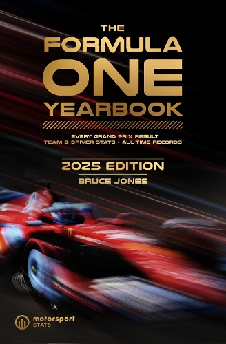Бумажная книга «The Formula One Yearbook 2025: Every race result, team & driver stats, all-time records», автор Брюс Джонс - фото №1