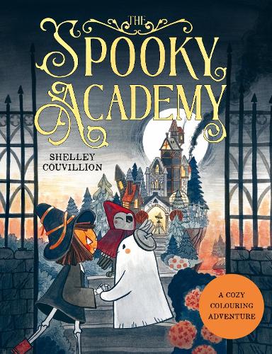 Бумажная книга «The Spooky Academy: A cozy colouring adventure», автор Шелли Кувильон - фото №1