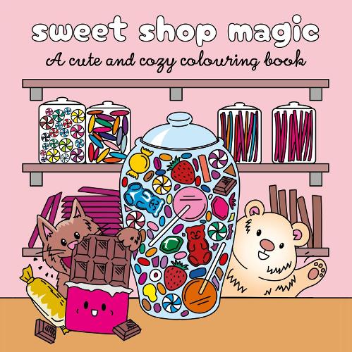 Бумажная книга «Sweet Shop Magic: A Sweet and Simple Colouring Book», автор Олли Браун - фото №1