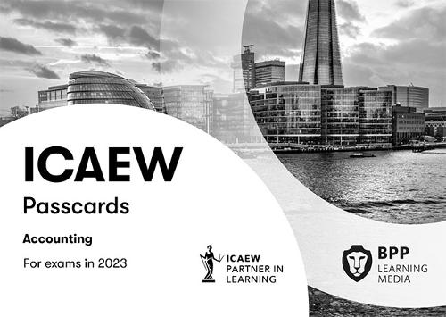 Бумажная книга «ICAEW Accounting: Passcards», автор BPP Learning Media - фото №1