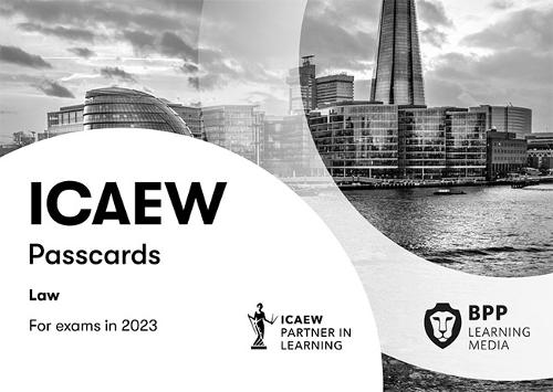Бумажная книга «ICAEW Law: Passcards», автор BPP Learning Media - фото №1