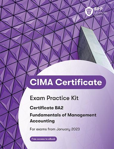 [object Object] «CIMA BA2 Fundamentals of Management Accounting: Exam Practice Kit», автор BPP Learning Media - фото №1