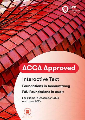 [object Object] «FIA Foundations in Audit (International) FAU INT: Interactive Text», автор BPP Learning Media - фото №1