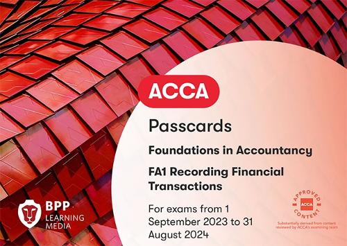 Бумажная книга «FIA Recording Financial Transactions FA1: Passcards», автор BPP Learning Media - фото №1