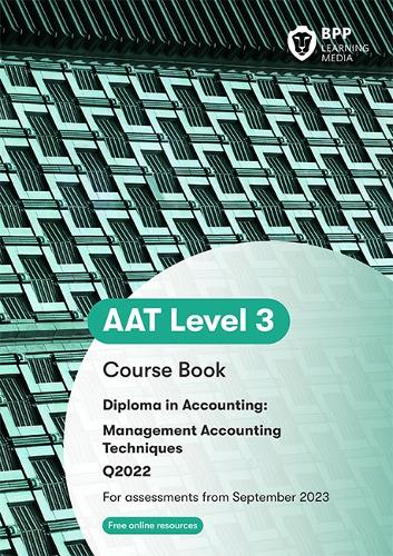 Бумажная книга «Management Accounting Techniques: Course Book», автор BPP Learning Media - фото №1