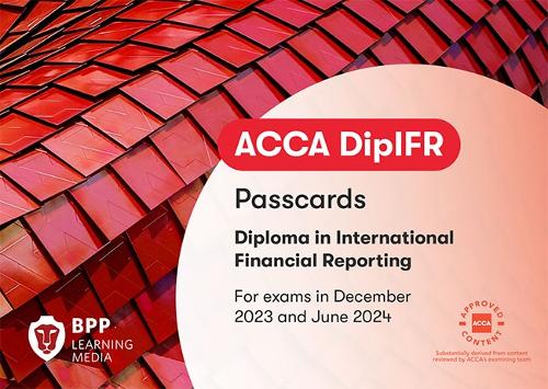 Бумажная книга «DipIFR Diploma in International Financial Reporting: Passcards», автор BPP Learning Media - фото №1