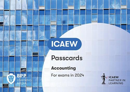 Бумажная книга «ICAEW Accounting: Passcards», автор BPP Learning Media - фото №1
