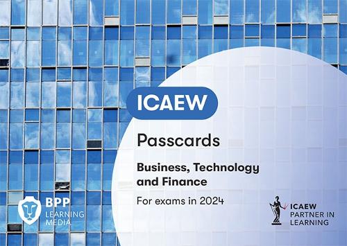 Бумажная книга «ICAEW Business, Technology and Finance: Passcards», автор BPP Learning Media - фото №1