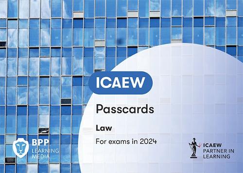 Паперова книга «ICAEW Law: Passcards», автор BPP Learning Media - фото №1