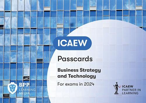 Паперова книга «ICAEW Business Strategy and Technology: Passcards», автор BPP Learning Media - фото №1