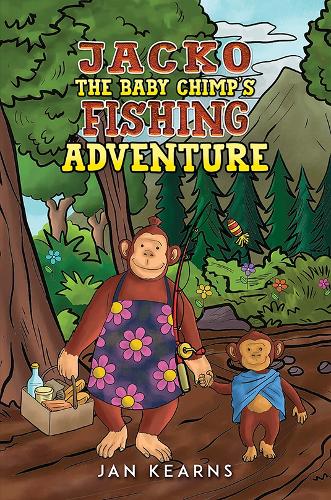 Паперова книга «Jacko the Baby Chimp's Fishing Adventure», автор Ян Кернс - фото №1