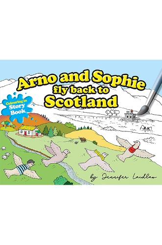 Паперова книга «Arno And Sophie Fly Back To Scotland», автор Дженніфер Лейдлоу - фото №1