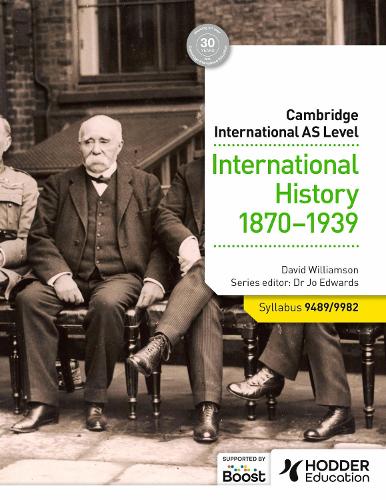 Бумажная книга «Cambridge International AS Level: International History 1870-1939», авторов Эндрю Гиллеспи, Дэвид Уильямсон, Георгий Влахониколис, Малкольм Сурридж - фото №1