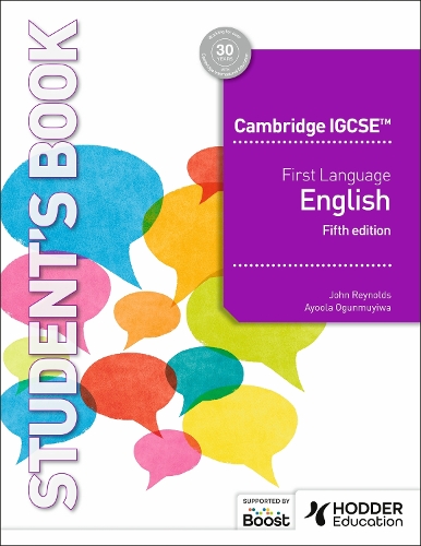 Бумажная книга «Cambridge IGCSE First Language English Fifth Edition», автор Джон Рейнольдс - фото №1
