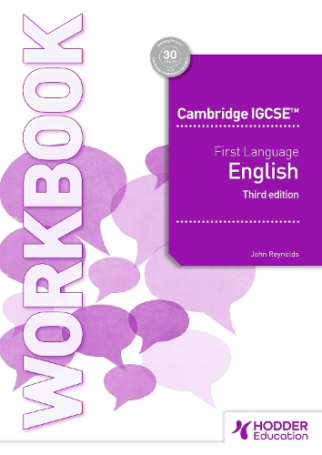 Бумажная книга «Cambridge IGCSE First Language English Workbook Third Edition», автор Джон Рейнольдс - фото №1