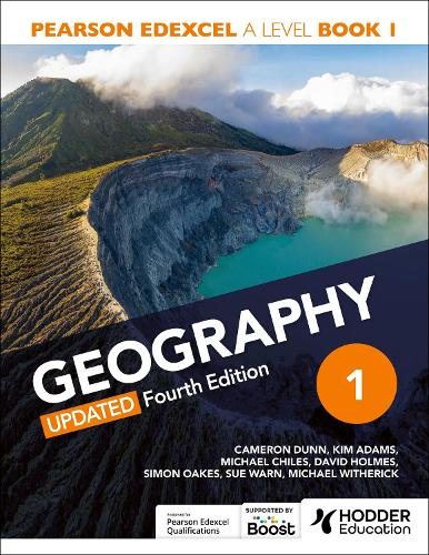 Паперова книга «Pearson Edexcel A-level Geography Book 1, Updated Fourth Edition», авторів Девід Холмс, Майкл Чайлз, Саймон Оукс - фото №1