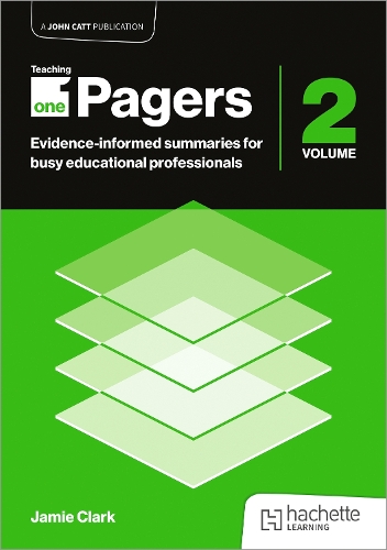Бумажная книга «Teaching One-Pagers 2: Evidence-informed summaries for busy educational professionals», автор Джейми Кларк - фото №1