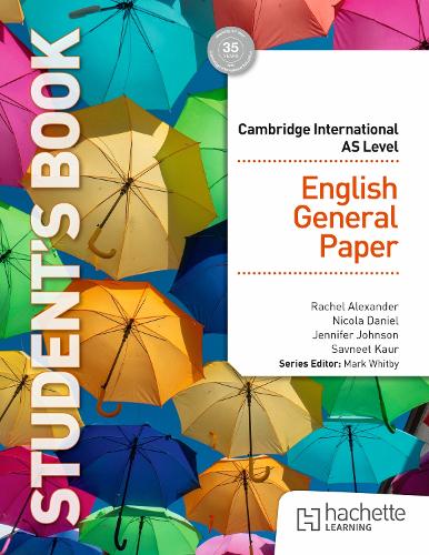 Paper book «Cambridge International AS English General Paper: Student's Book», authors Jennifer Johnson, Rachael Alexander - фото №1