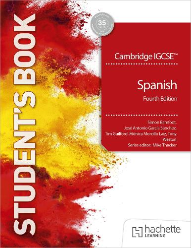 Паперова книга «Cambridge IGCSE™ Spanish Fourth edition Student's Book», авторів Хосе Антоніо Гарсія Санчес, Моніка Морсілло Лаїз, Саймон Берфут, Тімоті Гілфорд, Тоні Вестон - фото №1