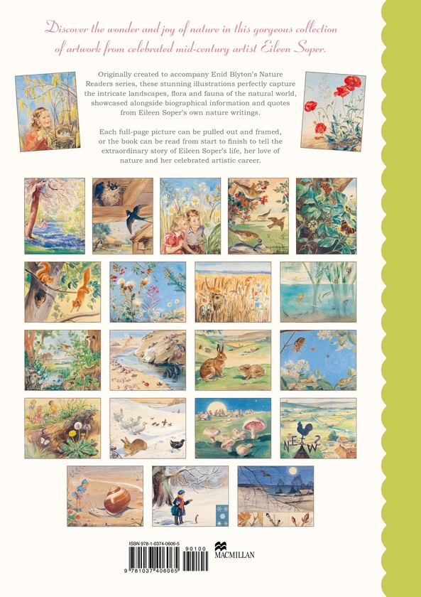 Паперова книга «Eileen Soper: The Wonder of Nature Pull-Out Prints: With 22 vintage illustrations, plus quotes and facts», автор Джой Бейкер - фото №1