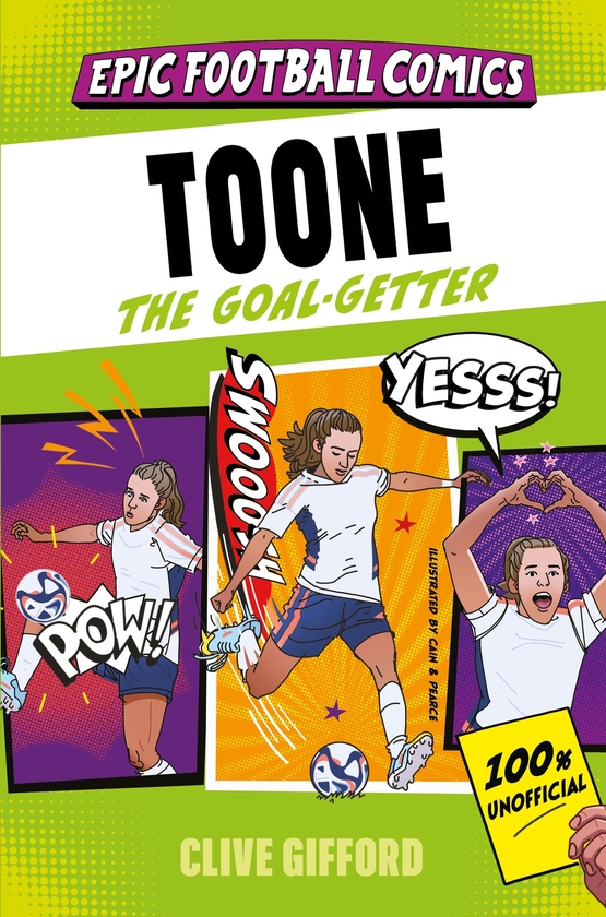 Паперова книга «Toone: The Goal-Getter», автор Клайв Гіффорд - фото №1