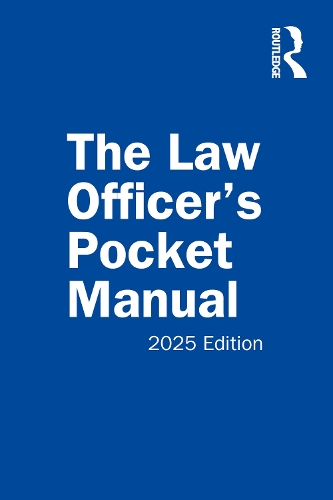 Паперова книга «The Law Officer's Pocket Manual: 2025 Edition», авторів Ентоні Е. Скуделарі, Девід Б. Річардсон, Джон Г. Майлз-молодший - фото №1