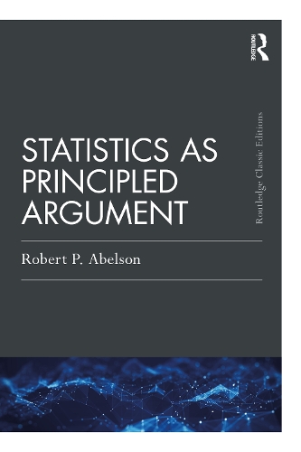 Паперова книга «Statistics as Principled Argument», автор Роберт П. Абельсон - фото №1