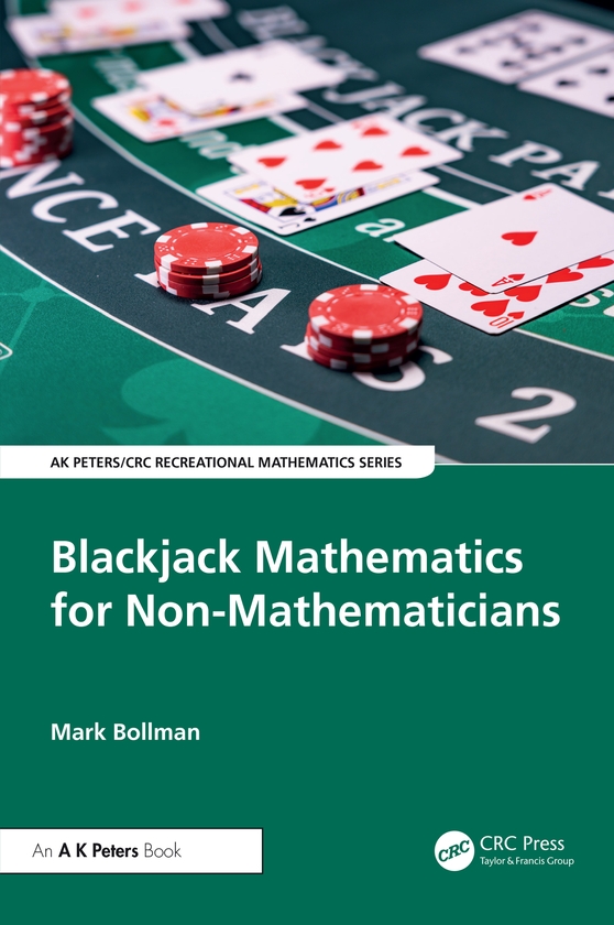 Paper book «Blackjack Mathematics for Non-Mathematicians», author Mark Bollman - фото №1