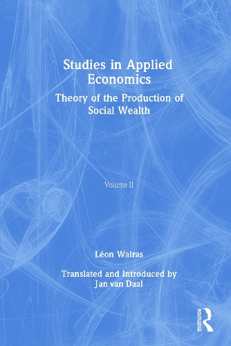 Паперова книга «Studies in Applied Economics, Volume II», автор Леон Вальрас - фото №1