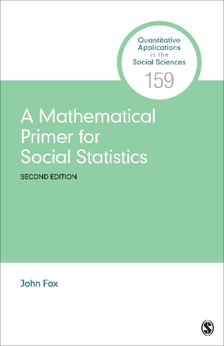[object Object] «A Mathematical Primer for Social Statistics», автор Джон Фокс - фото №1