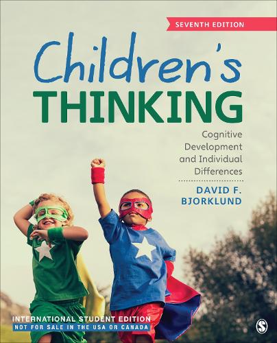 Бумажная книга «Children′s Thinking - International Student Edition: Cognitive Development and Individual Differences», автор Дэвид Ф. Бьорклунд - фото №1