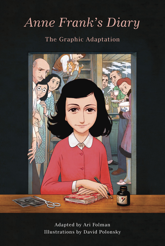 Паперова книга «Anne Frank’s Diary: The Graphic Adaptation», автор Анна Франк - фото №1