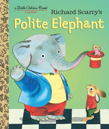 Бумажная книга «Richard Scarry's Polite Elephant», автор Ричард Скарри - фото №1