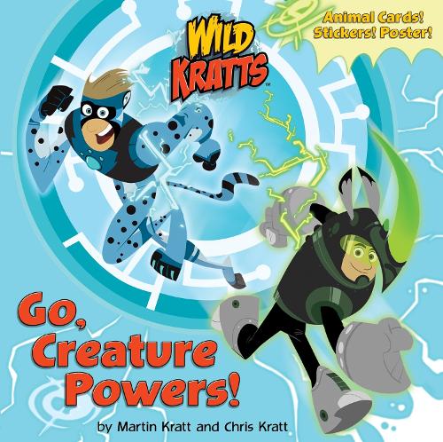 Бумажная книга «Go, Creature Powers! (Wild Kratts)», авторов Крис Кратт, Мартин Кратт - фото №1
