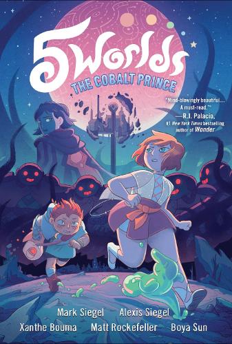 Бумажная книга «5 Worlds Book 2 : The Cobalt Prince», авторов Алексис Сигел, Марк Зигель - фото №1