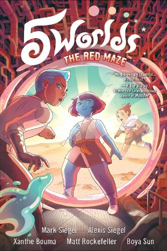Бумажная книга «5 Worlds Book 3: The Red Maze», авторов Алексис Сигел, Марк Зигель - фото №1