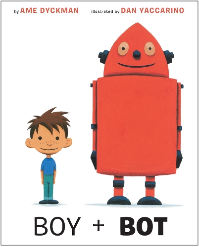 Паперова книга «Boy and Bot», автор Ейм Дікман - фото №1