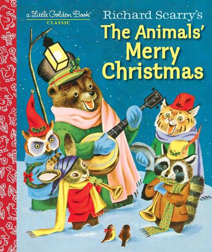 Бумажная книга «Richard Scarry's The Animals' Merry Christmas», автор Кэтрин Джексон - фото №1