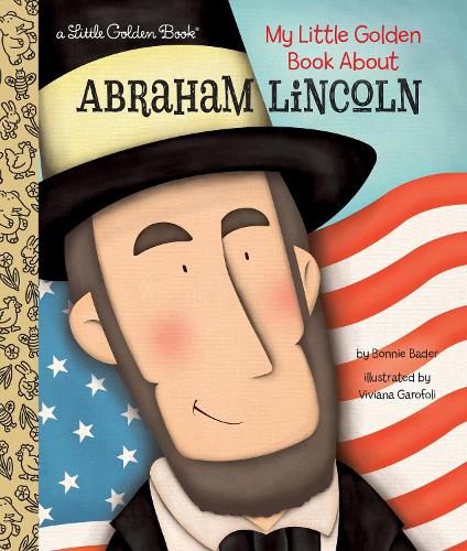 Бумажная книга «My Little Golden Book About Abraham Lincoln», автор Бонни Бадер - фото №1