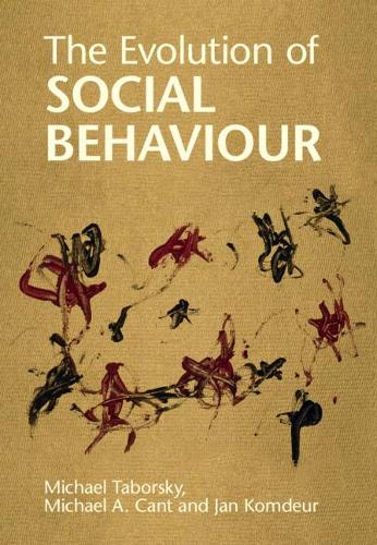 Бумажная книга «The Evolution of Social Behaviour», авторов Ян Комдер, Майкл А. Кант, Майкл Таборский - фото №1