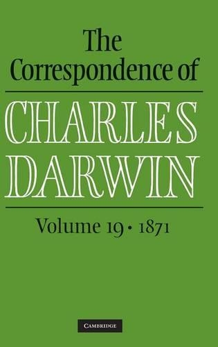 Бумажная книга «The Correspondence of Charles Darwin: Volume 19, 1871», автор Чарльз Роберт Дарвин - фото №1