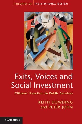 Бумажная книга «Exits, Voices and Social Investment: Citizens’ Reaction to Public Services», автор Питер Джон - фото №1