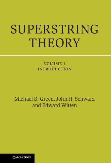 Паперова книга «Superstring Theory: 25th Anniversary Edition», авторів Едвард Віттен, Джон Х. Шварц - фото №1