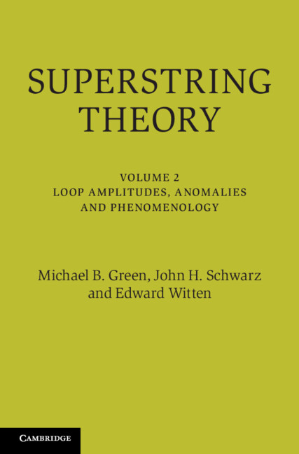 Paper book «Superstring Theory: 25th Anniversary Edition», authors Edward Witten, John H. Schwarz - фото №1
